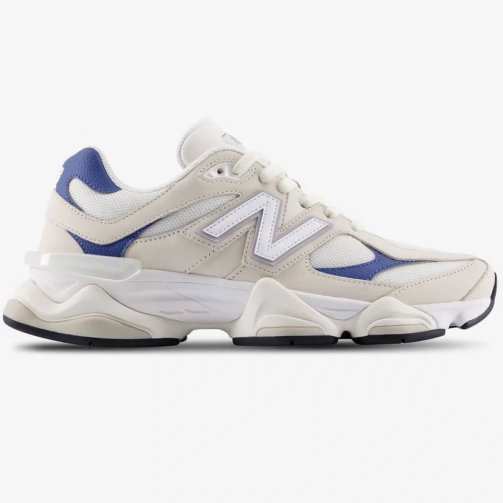 🤍 NEW BALANCE 9060 WHITE BLUE 👖 - Picture 1 of 4